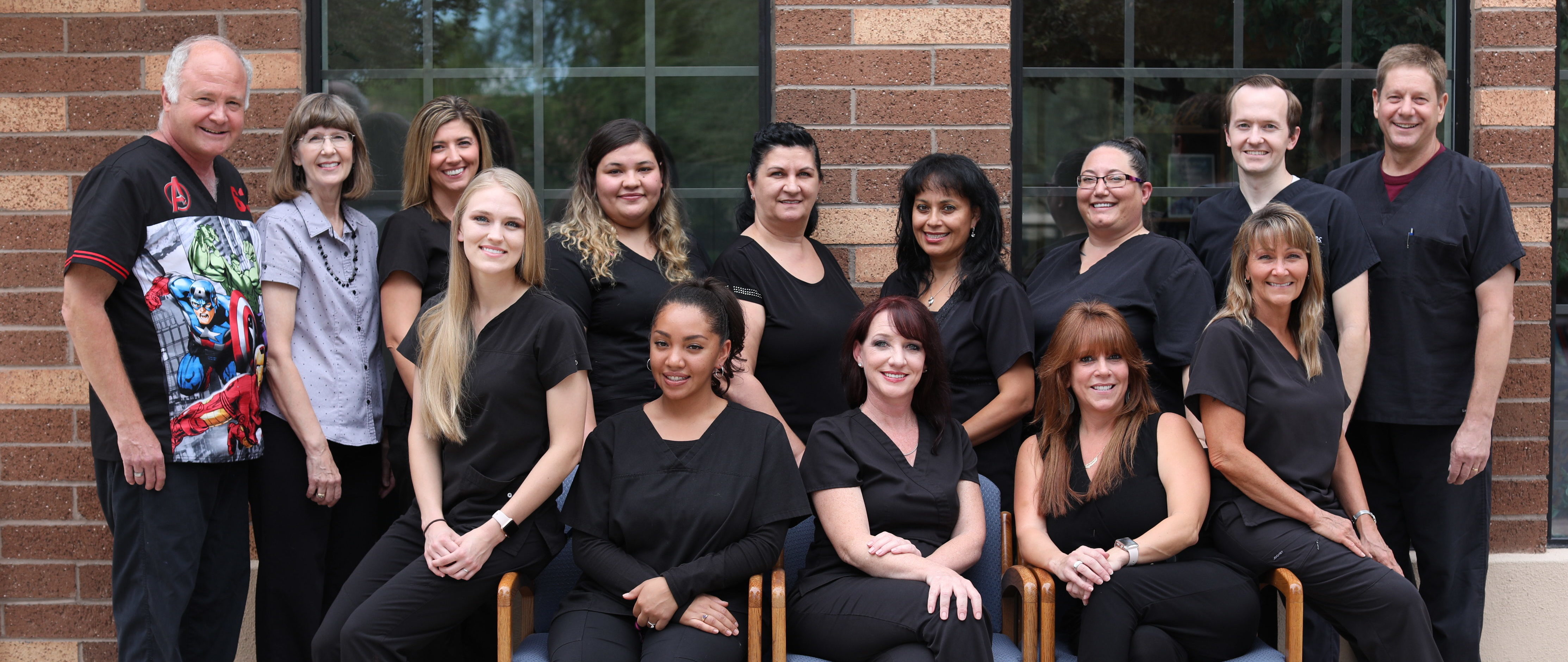 Group photo of Our Dental Team at Drs of Smiles in Mesa, AZ